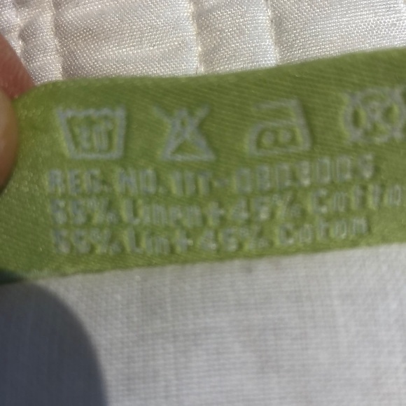 Linen and cotton seasonal hand towel - Picture 4 of 5